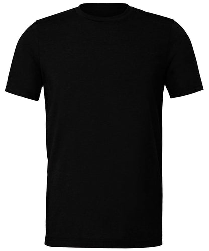 Bella Canvas Unisex sueded tee CV011 - Black Heather - Customisable T-Shirt