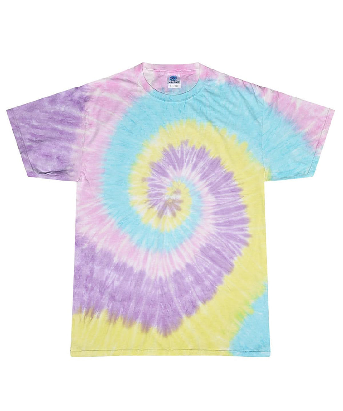 Colortone Tie Dye Shirt Jelly Bean TD02M - Jelly Bean - Customisable T-Shirt