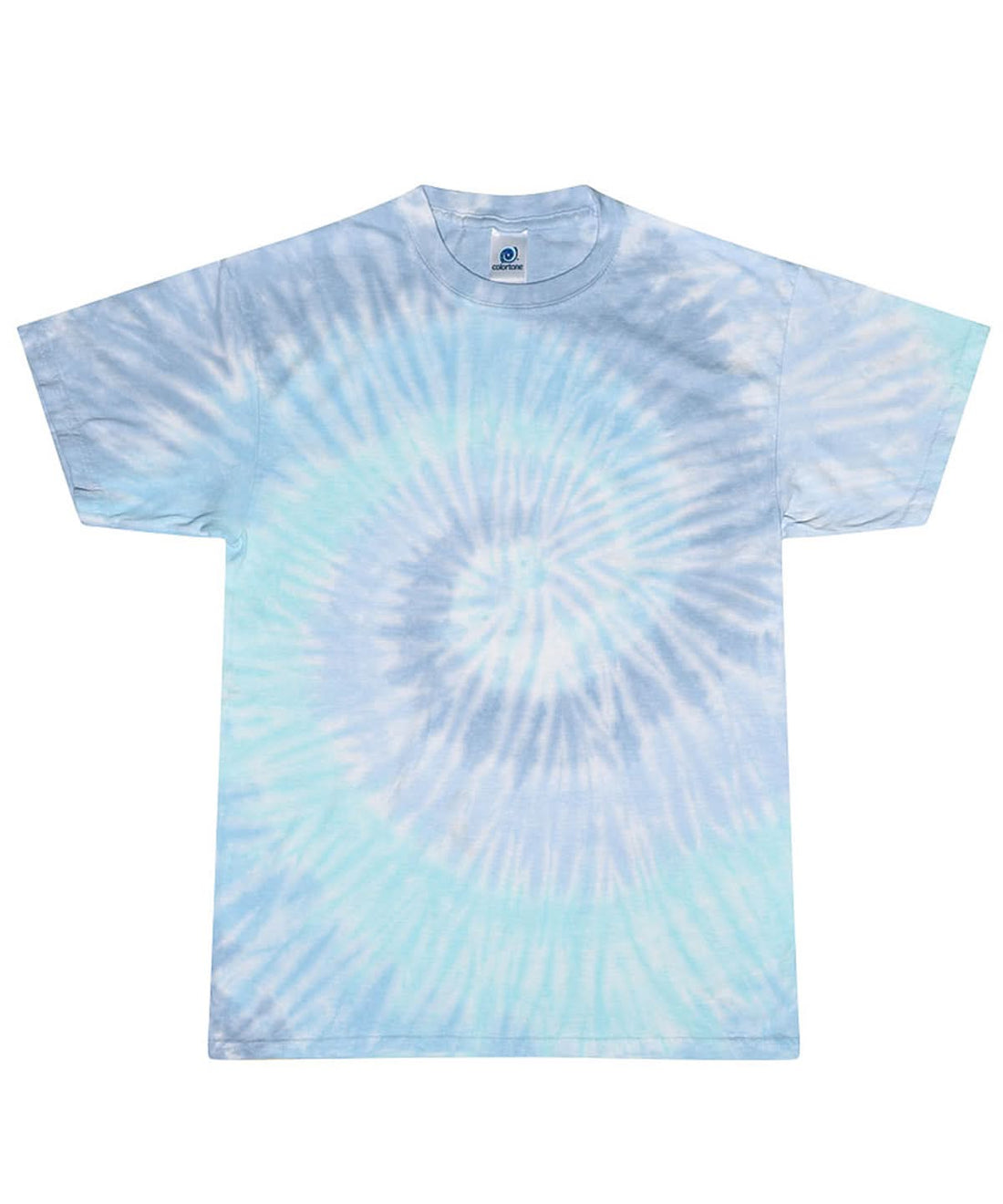 Colortone Tie Dye Shirt Lagoon TD02M - Lagoon - Customisable T-Shirt