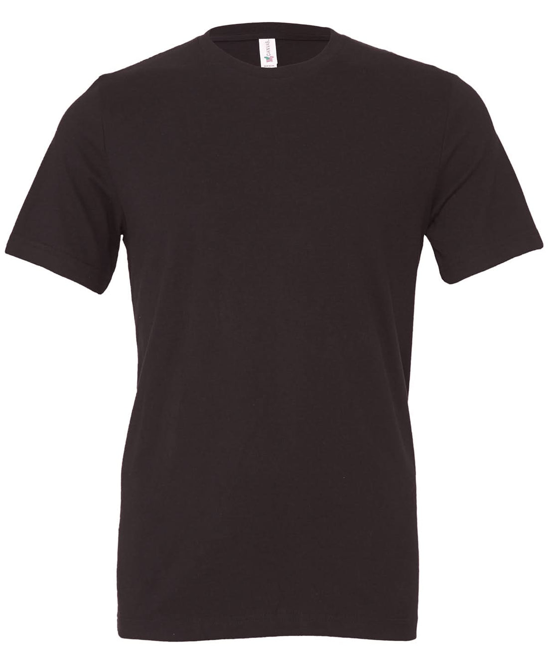 Bella Canvas Unisex Jersey crew neck t shirt Dark Grey CV001 - Dark Grey - Customisable T-Shirt