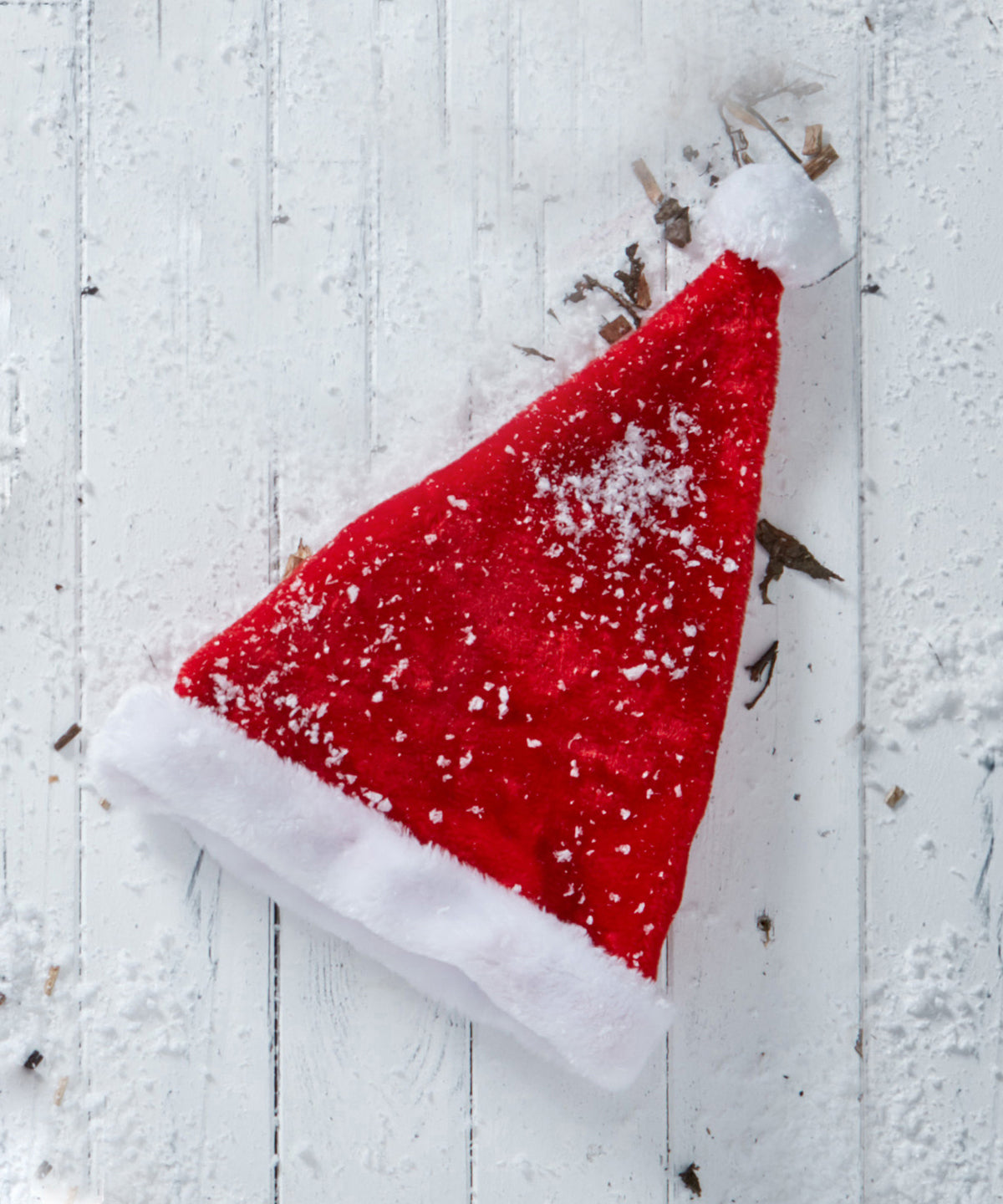 Plush Santa hat - CS127 - Red One size - Customisable Hats