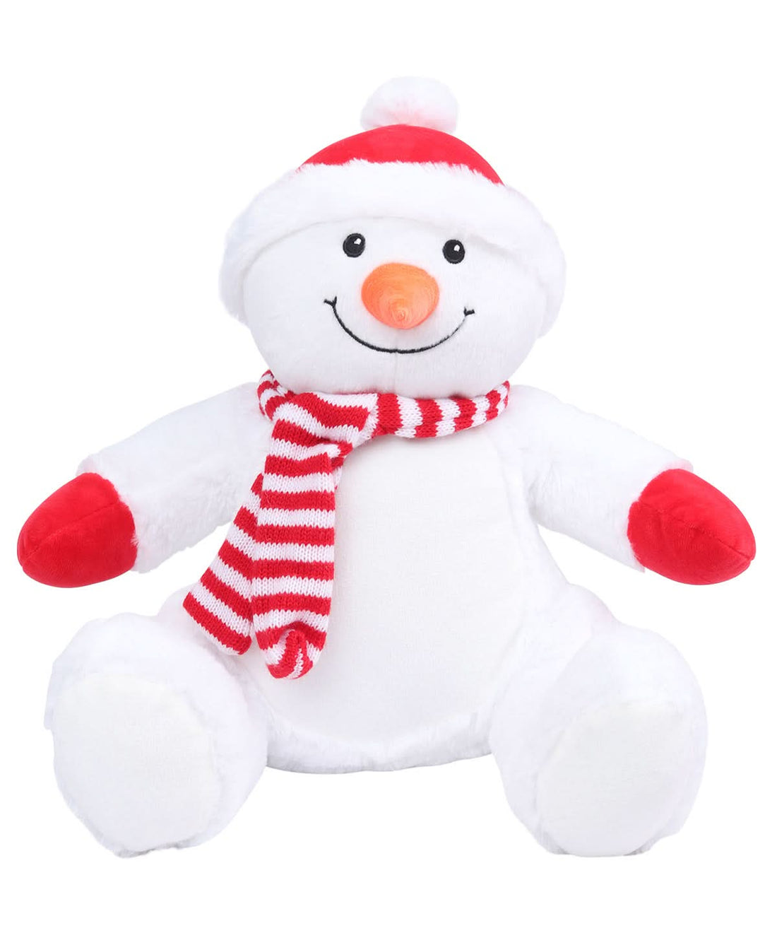 Zippie snowman - MM567 - White L - Customisable Soft Toys