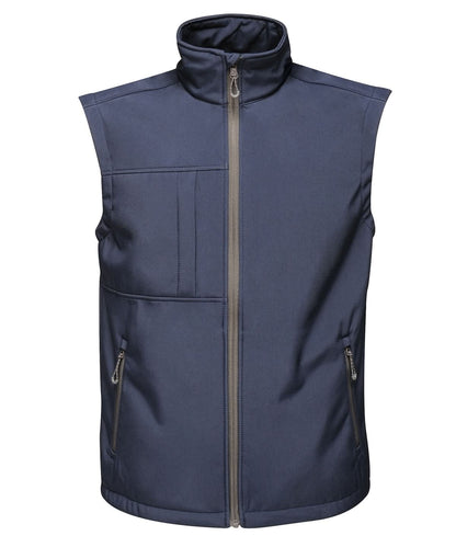 Regatta Professional Octagon 3 layer bodywarmer RG164 - Navy Seal Grey - Customisable Bodywarmers