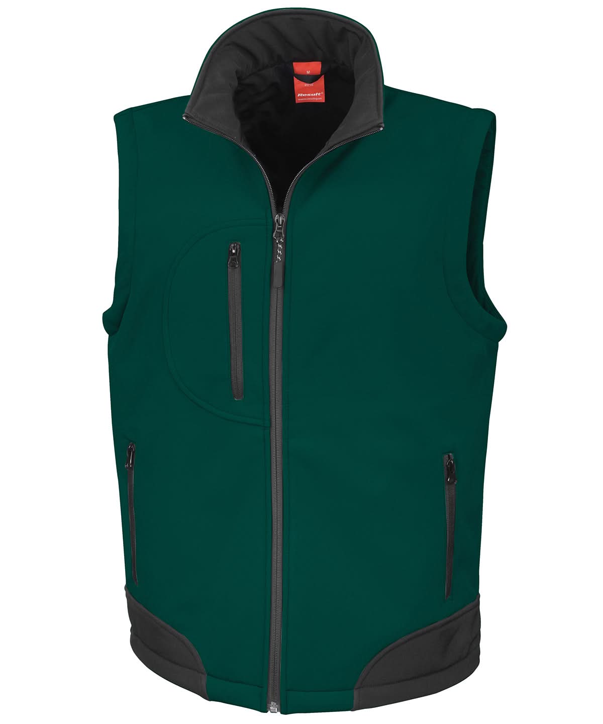 Result Softshell bodywarmer R123A - Bottle - Customisable Bodywarmers
