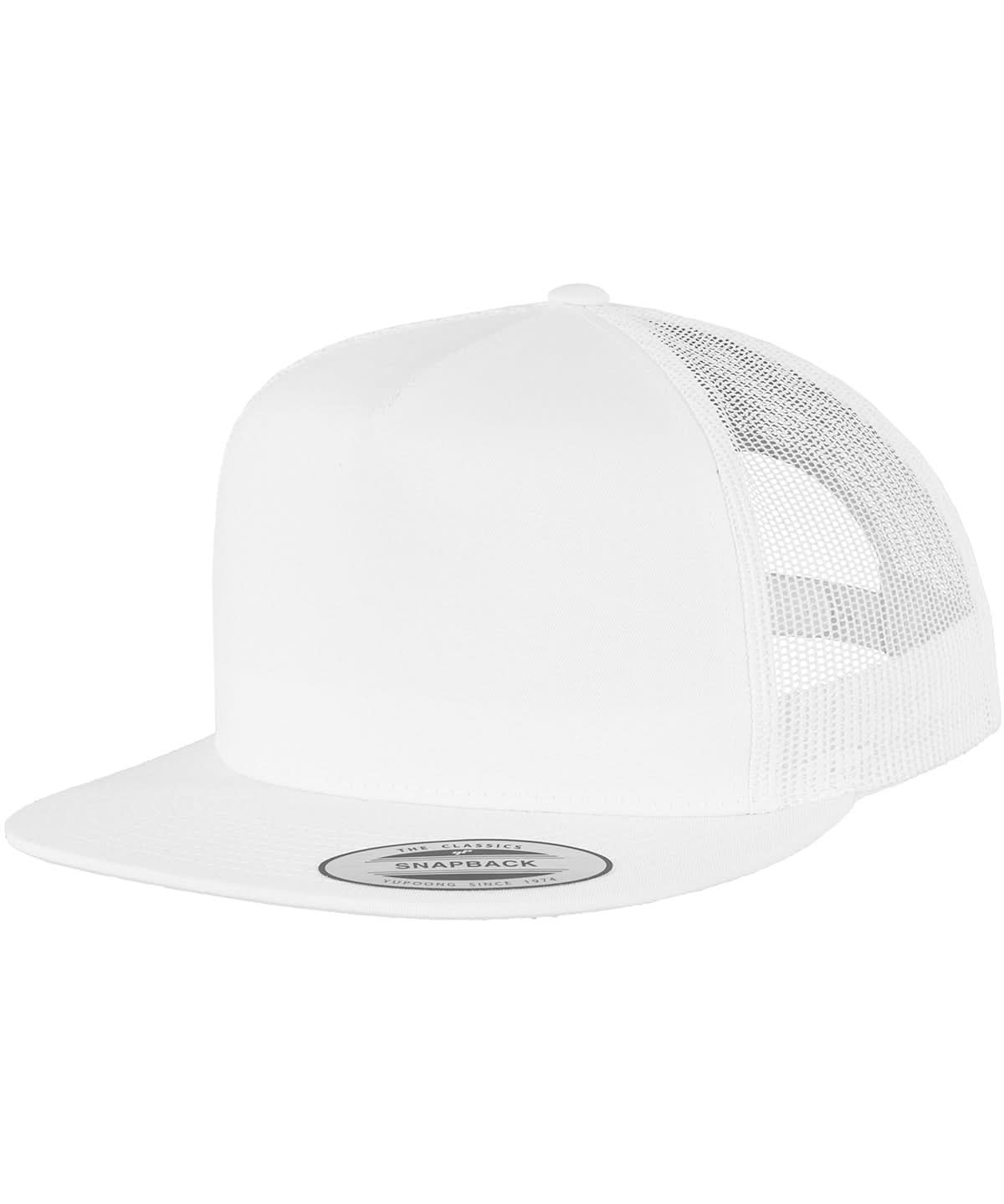 Flexfit By Yupoong Classic Trucker 6006 YP040 - White One size - Customisable Caps
