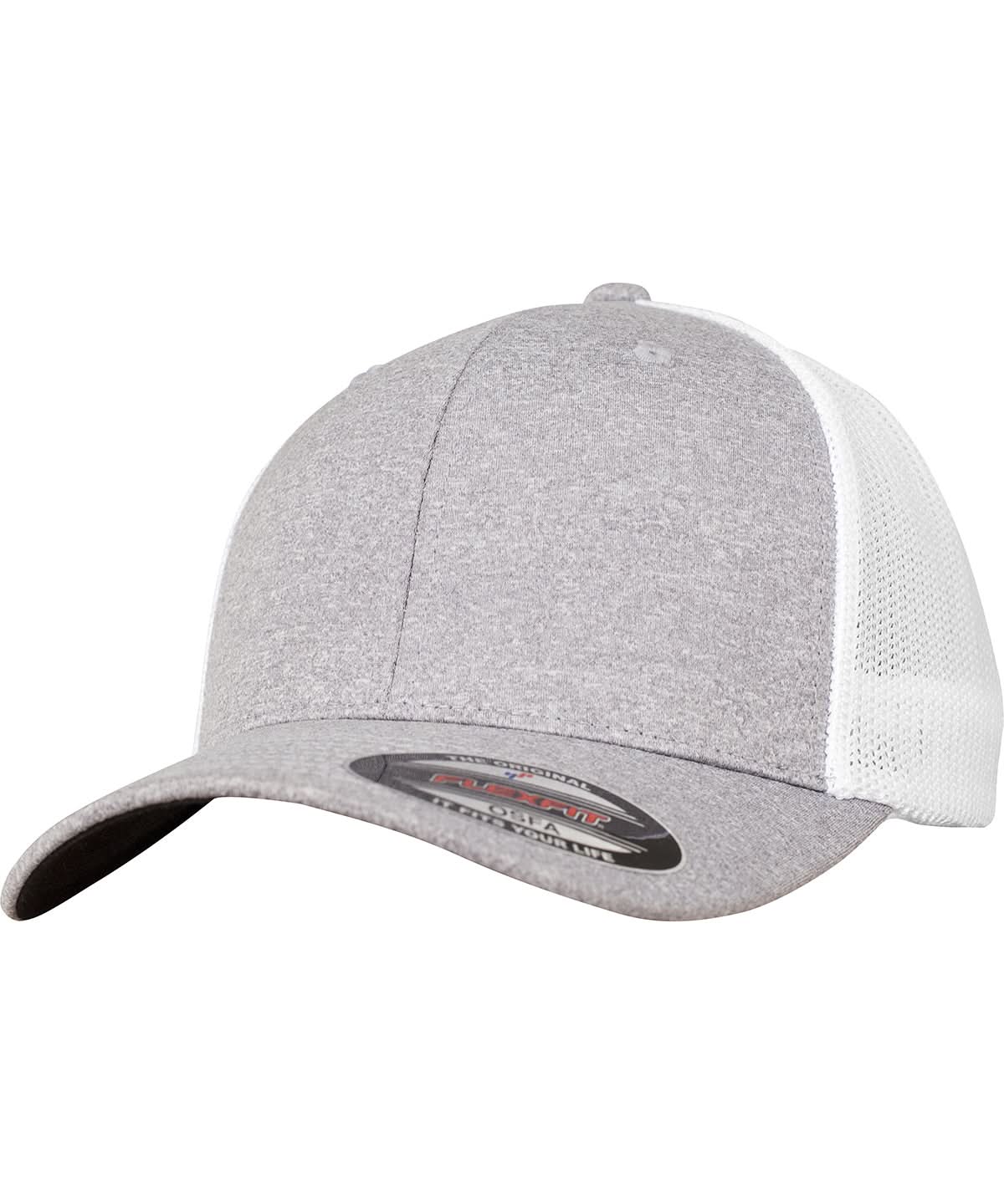 Flexfit By Yupoong Flexfit Melange Mesh YP043 - - Customisable Caps