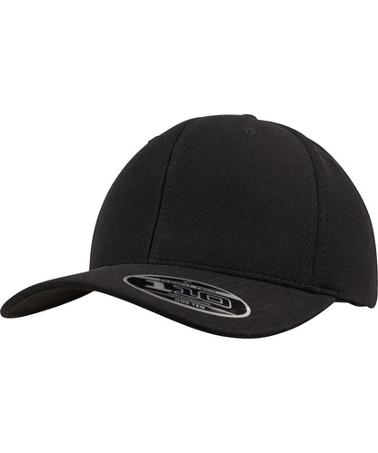 Flexfit By Yupoong 110 Cool Dry Mini Piqu 110P YP062 - Black One size - Customisable Caps
