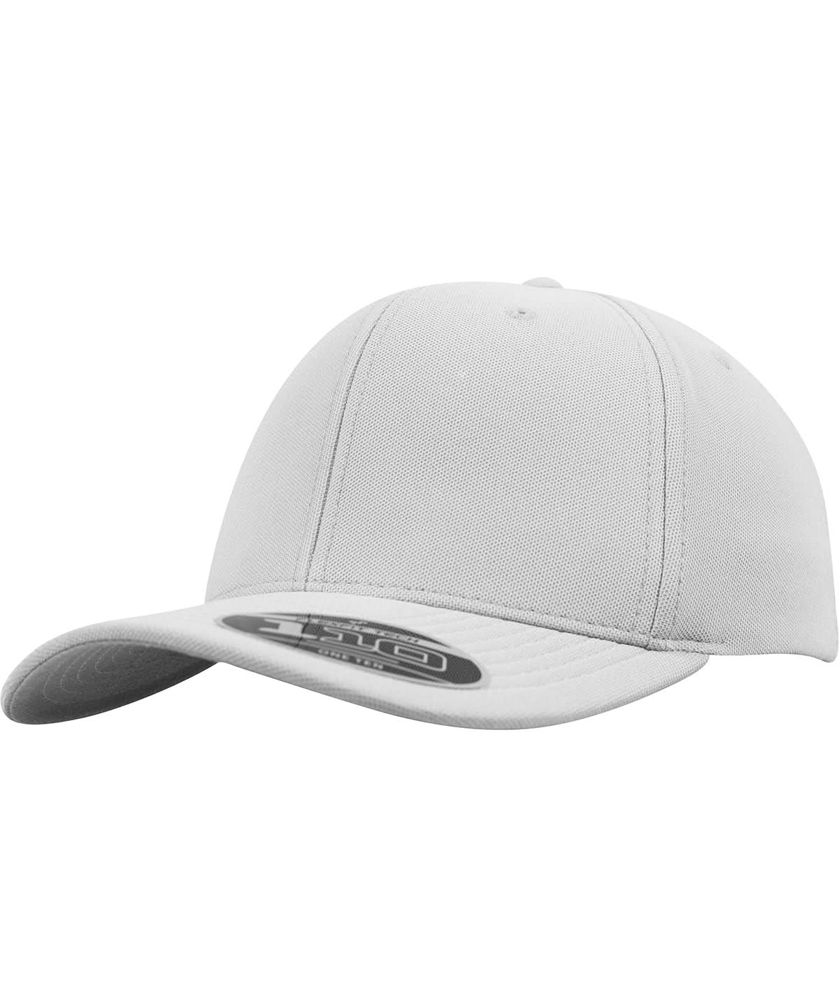 Flexfit By Yupoong 110 Cool Dry Mini Piqu 110P YP062 - Silver One size - Customisable Caps