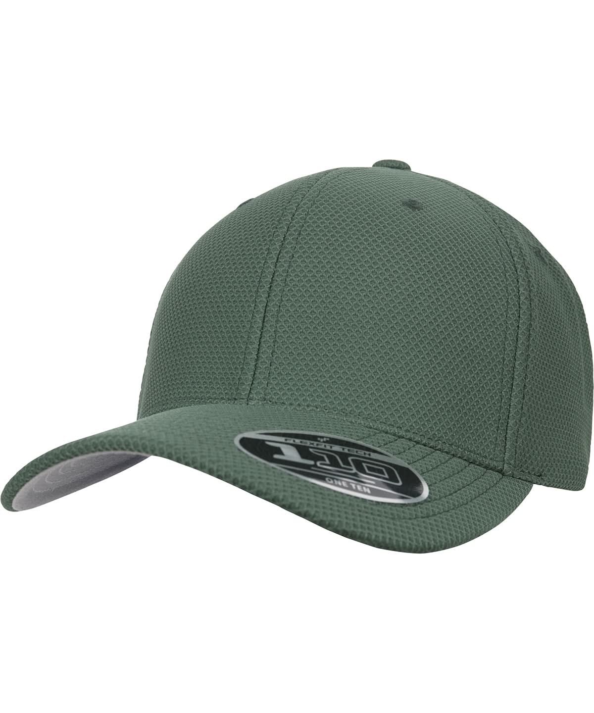 Flexfit By Yupoong 110 Hybrid 110Vh YP064 - Green One size - Customisable Caps