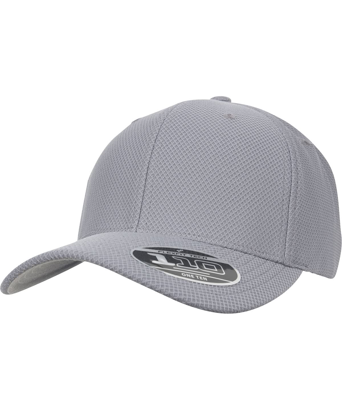 Flexfit By Yupoong 110 Hybrid 110Vh YP064 - Grey One size - Customisable Caps