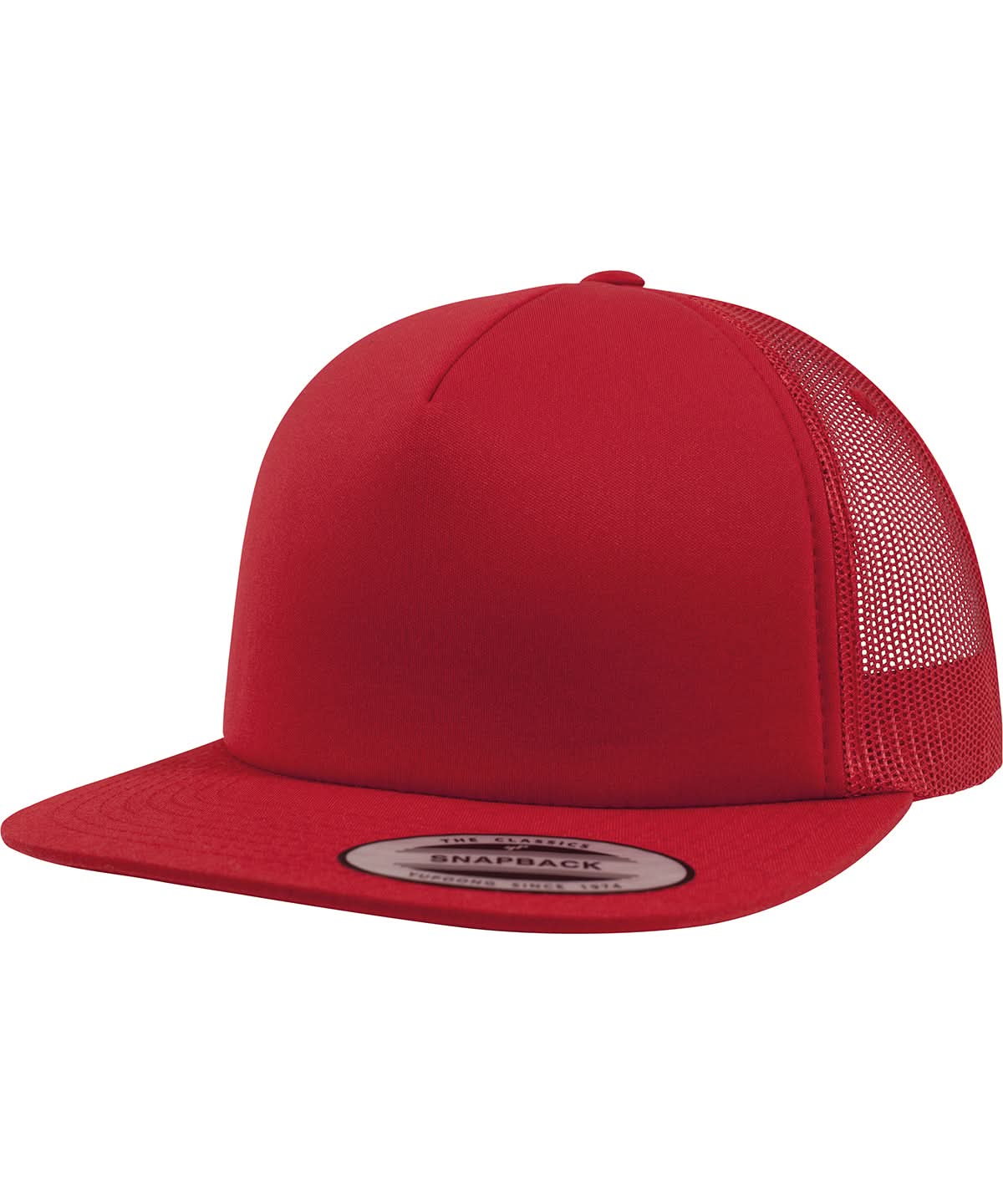 Flexfit By Yupoong Foam Trucker 6005Ff YP075 - Red One size - Customisable Caps