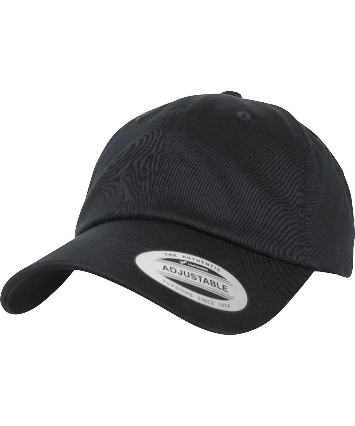 Low Profile Organic Cotton Cap 6245Oc - YP097 - Black One size - Customisable Caps