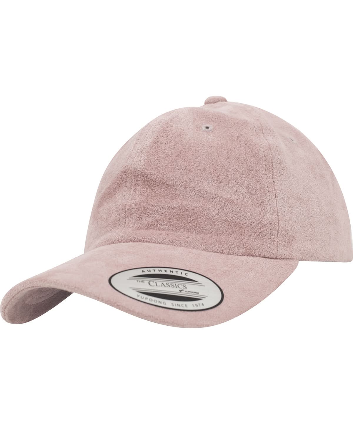 Flexfit By Yupoong Low Profile Velours Cap 6245Vc YP102 - Light Rose One size - Customisable Caps