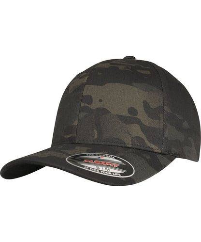 Flexfit By Yupoong Flexfit Multicam 6277Mc YP112 - Black Multicam - Customisable Caps