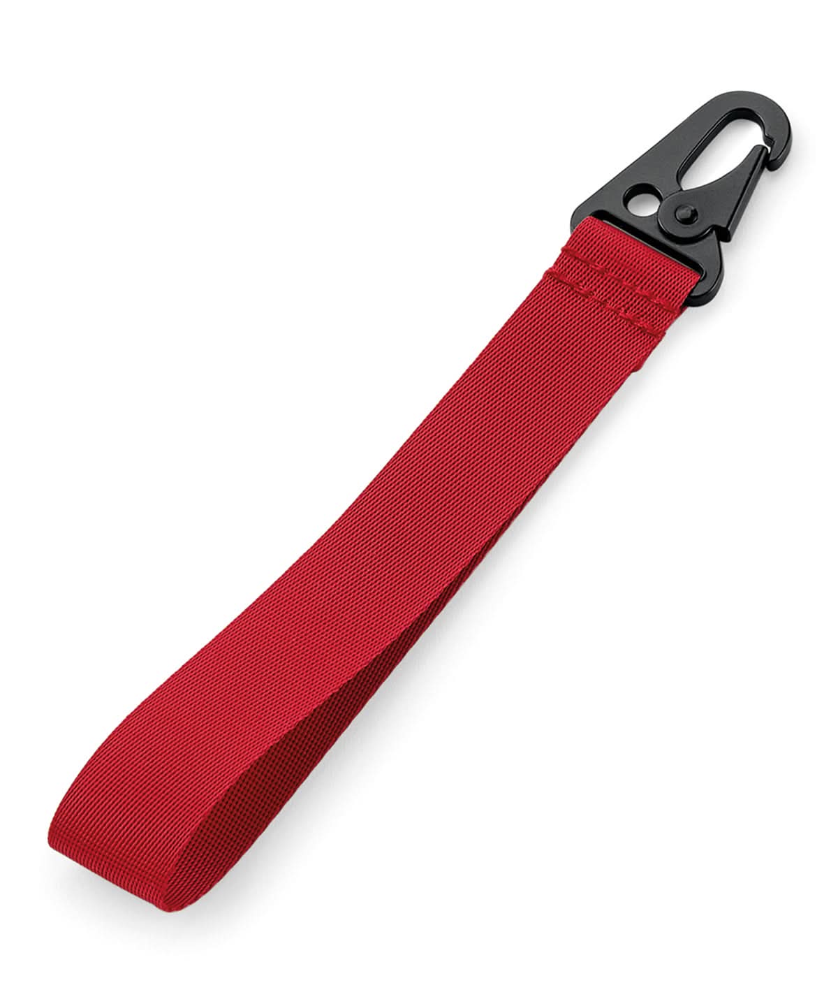 Bagbase Brandable key clip BG100 - Red One size - Customisable Keyrings