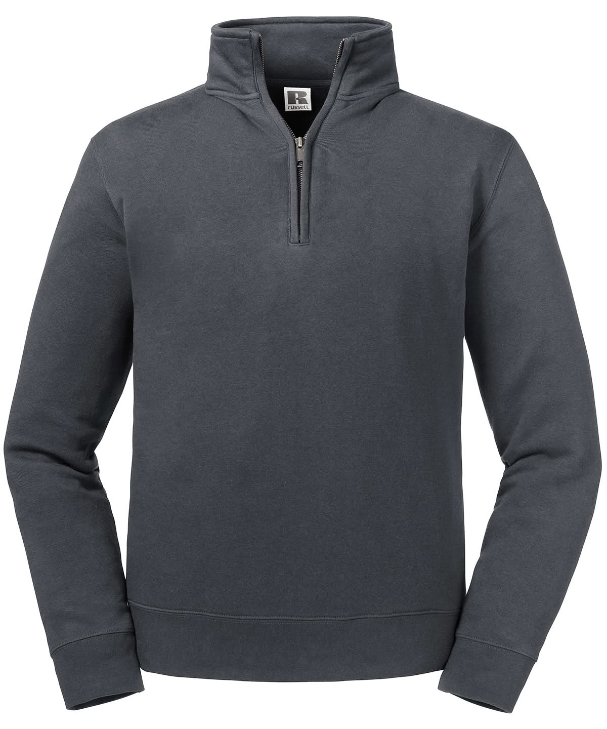 Russell Europe Authentic zip sweatshirt J270M - Convoy Grey - Customisable Sweatshirts