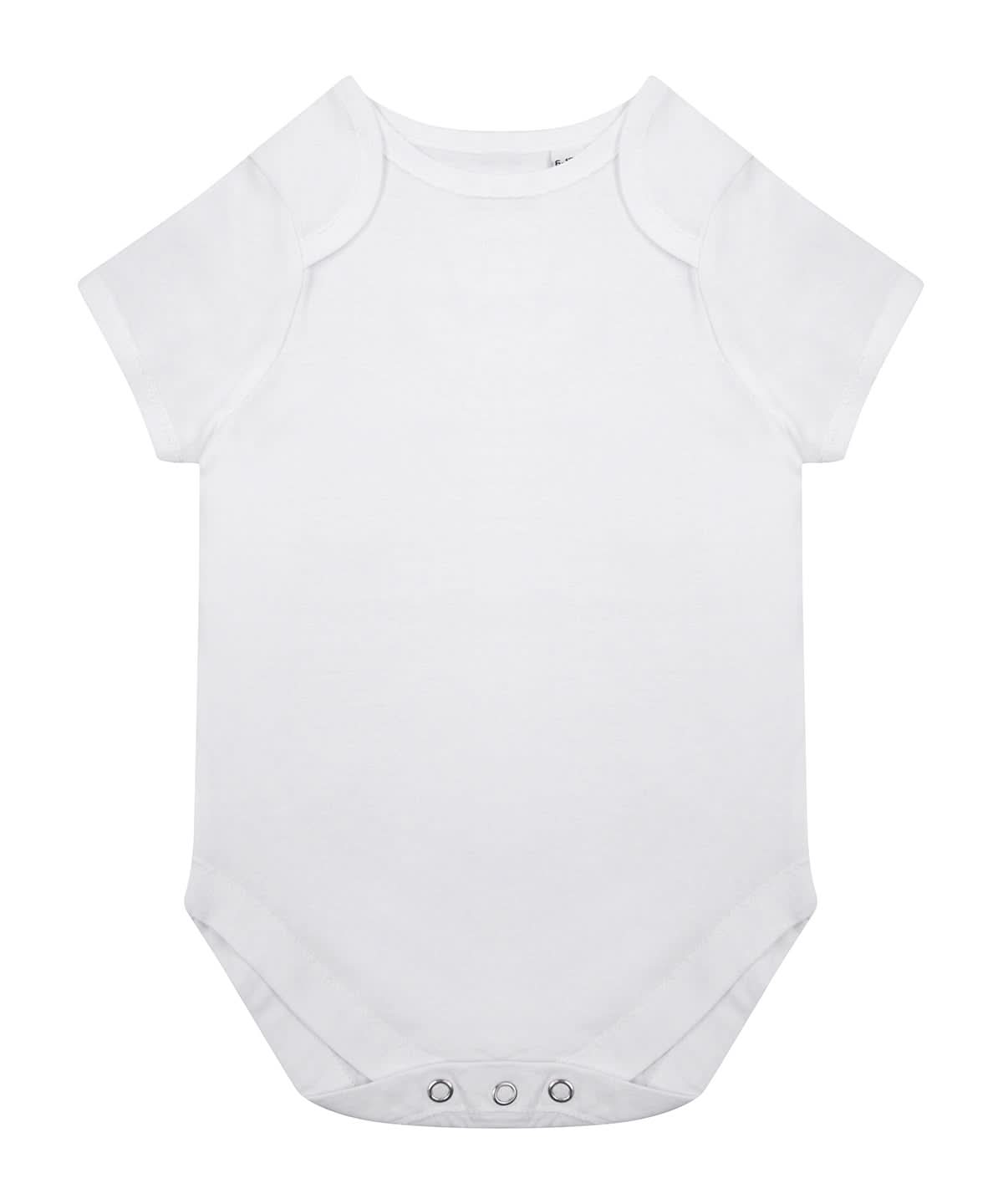 Larkwood Organic Bodysuit LW655 - White - Customisable Bodysuits