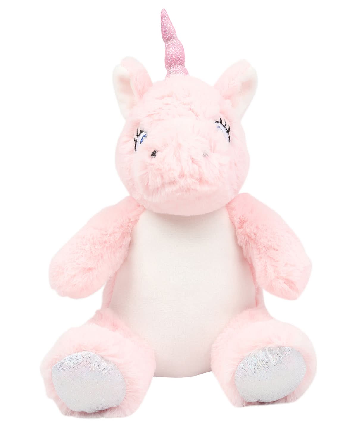Printme mini teddy - MM060 - Unicorn Pink M - Customisable Soft Toys
