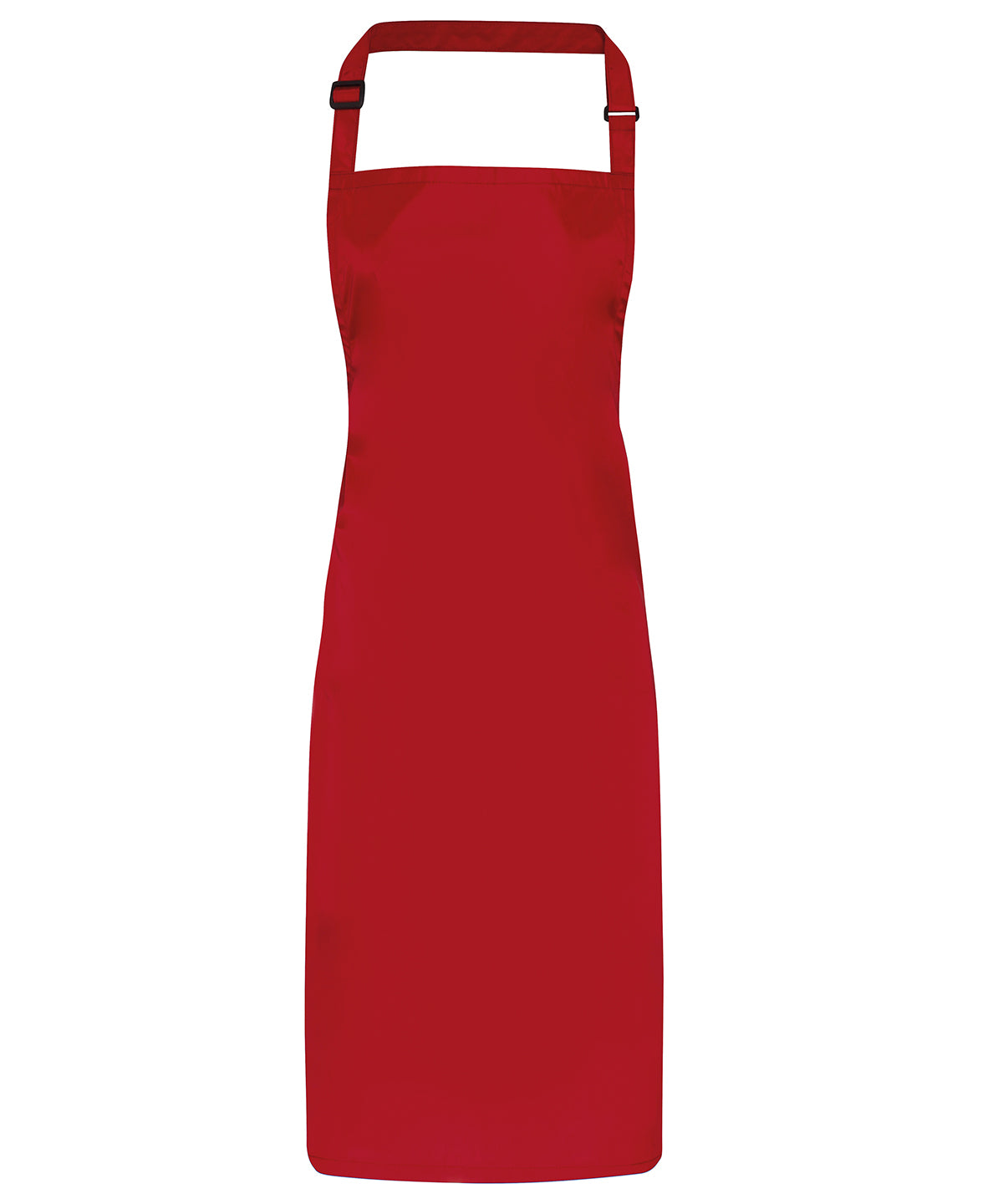 Waterproof bib apron - PR115 - Red One size - Customisable Aprons