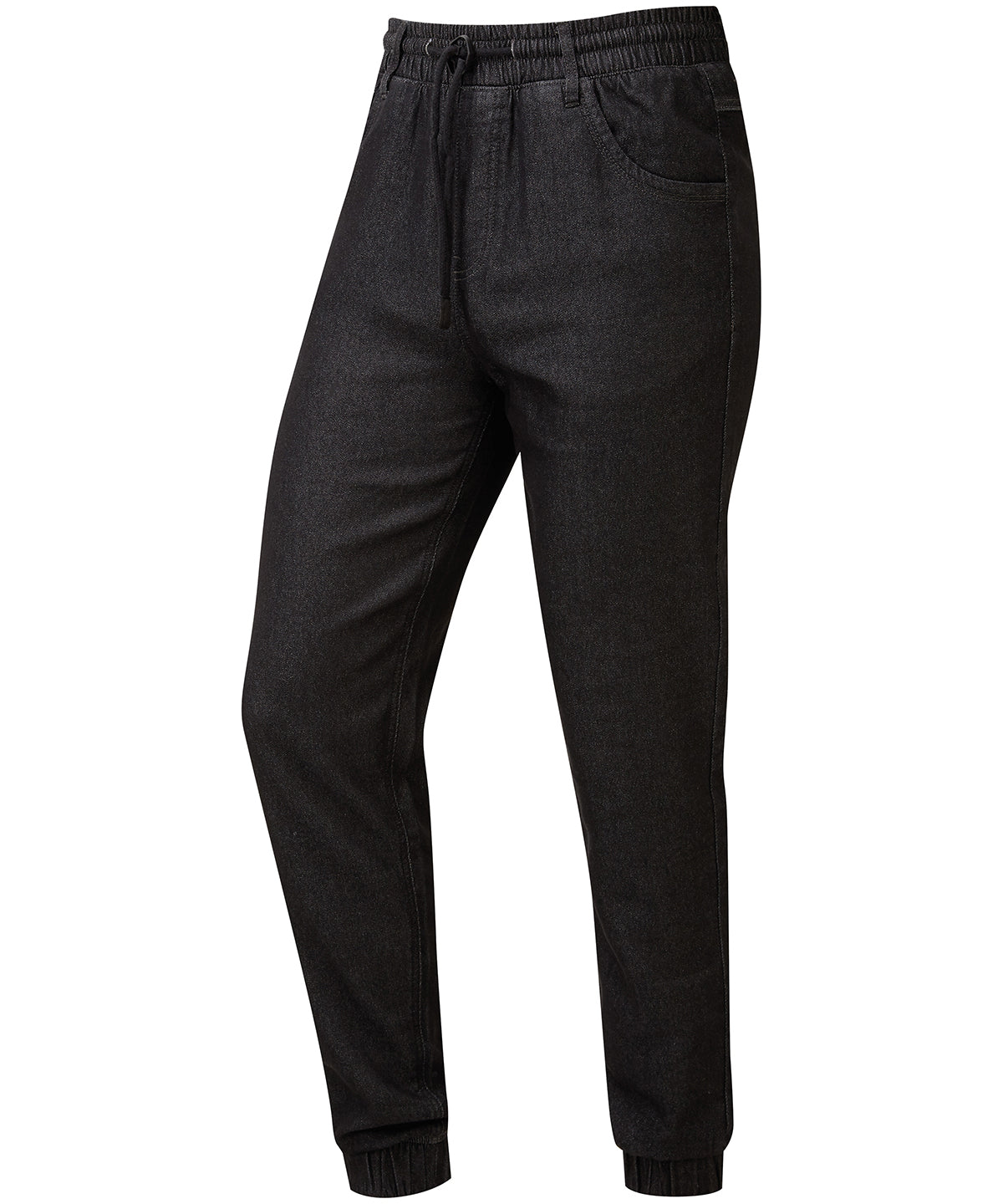 Chef's artisan jogger bottoms - PR556 - Black Denim - Customisable Sweatpants
