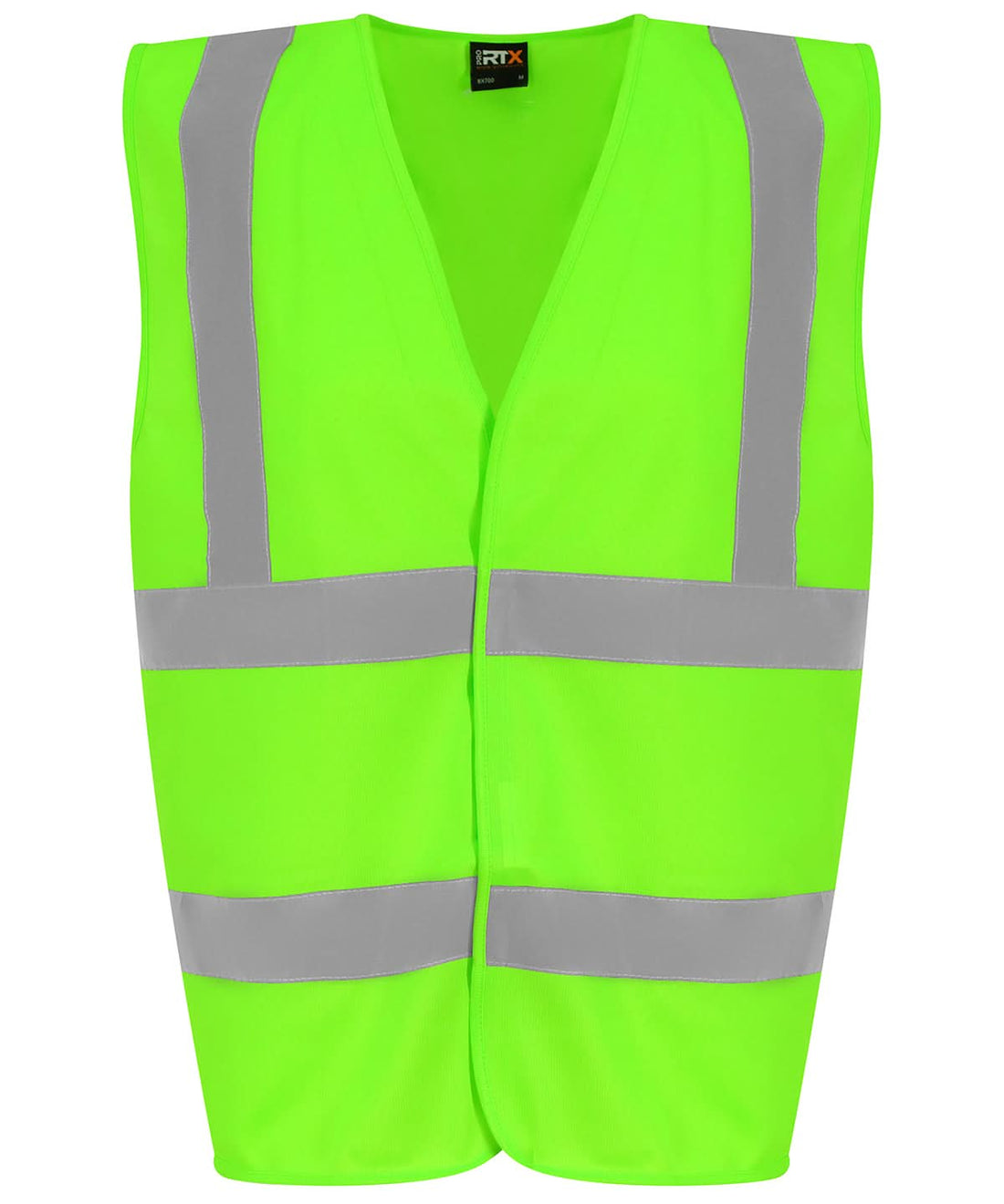 ProRTX High Visibility Waistcoat Lime RX700 - Lime - Customisable Hi-Vis Vest
