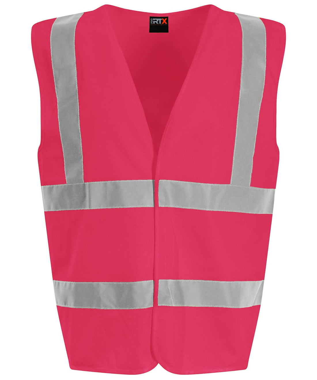 ProRTX High Visibility Waistcoat Pink RX700 - Pink - Customisable Hi-Vis Vest