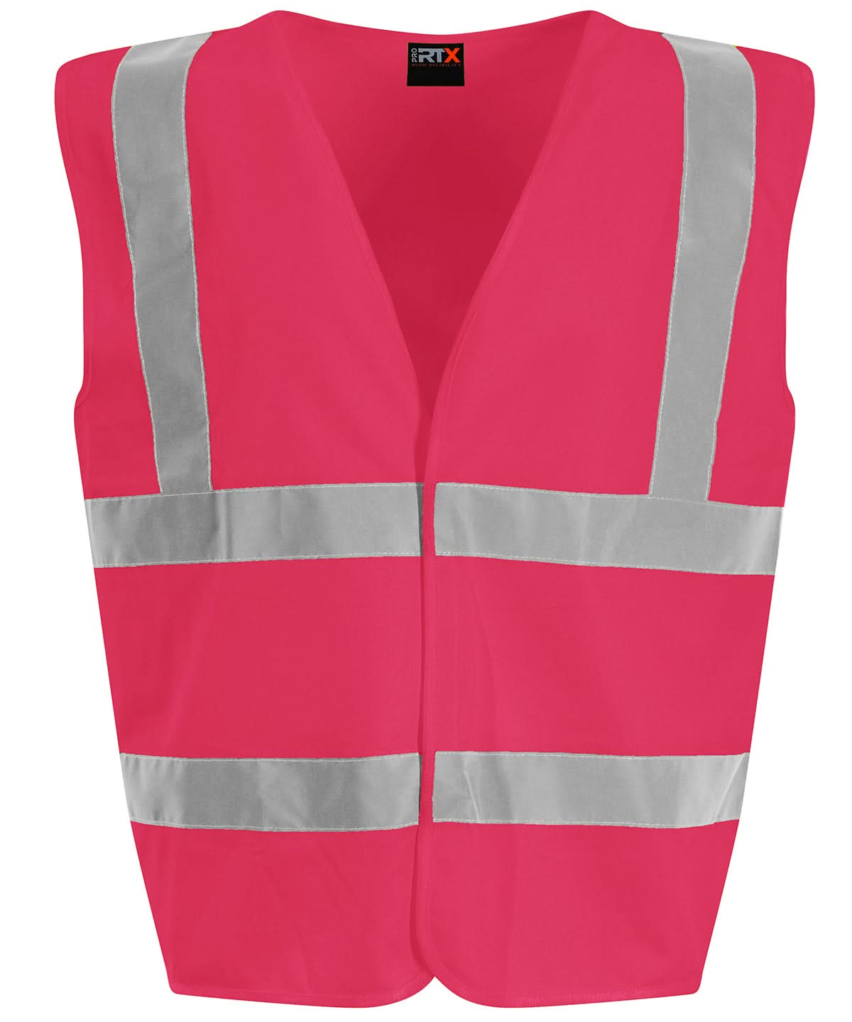 ProRTX High Visibility Kids waistcoat RX70J - Pink - Customisable Hi-Vis Vest