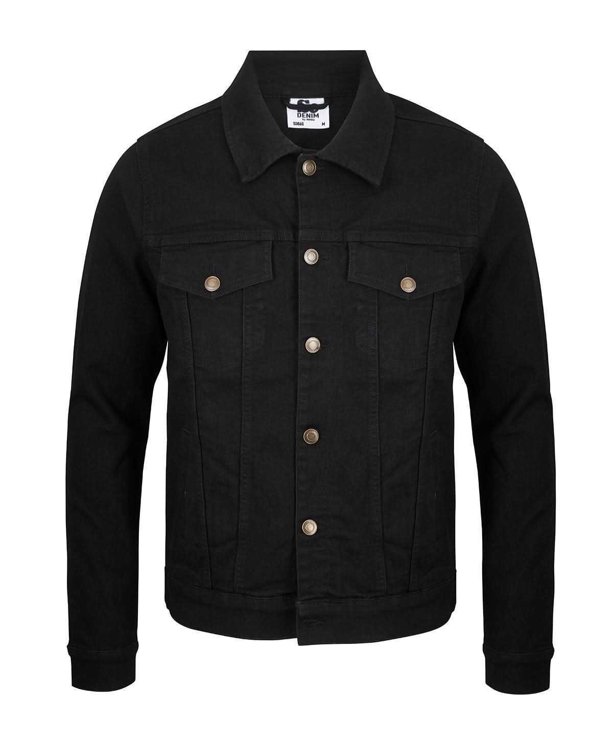AWDis So Denim Noah denim jacket SD060 - Black - Customisable Jacket