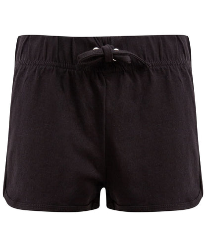 SF Kids retro shorts SM069 - Black Black - Customisable Shorts