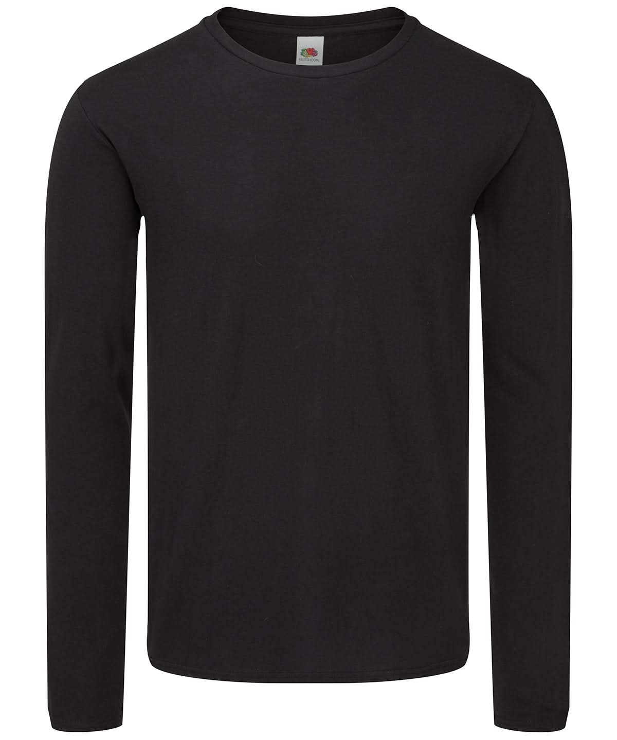 Iconic 150 Classic Long Sleeve T SS433 - Black* - Customisable T-Shirt