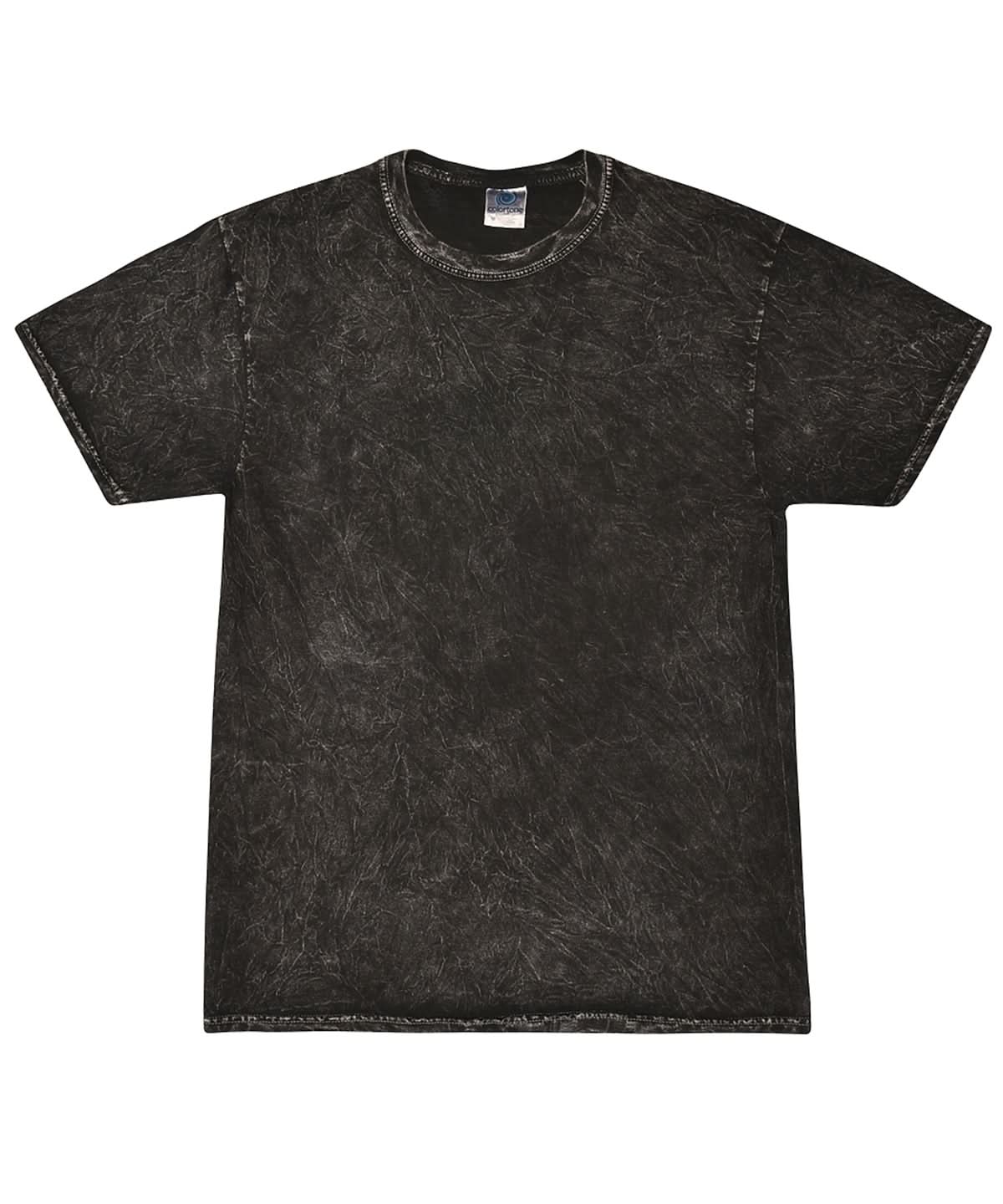 Colortone Tie Dye Shirt Mineral Black TD02M - Mineral Black - Customisable T-Shirt