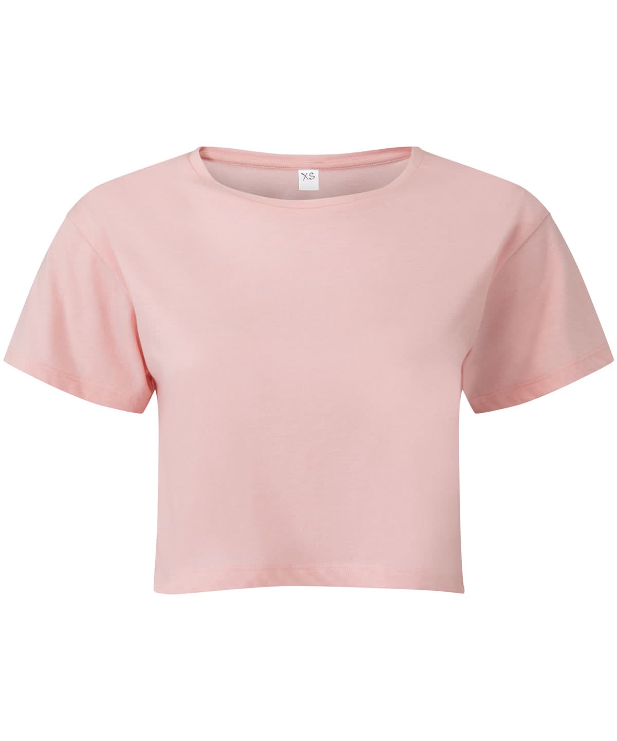 TriDri Tridri WomenS Crop Top TR019 - Light Pink - Customisable T-Shirt