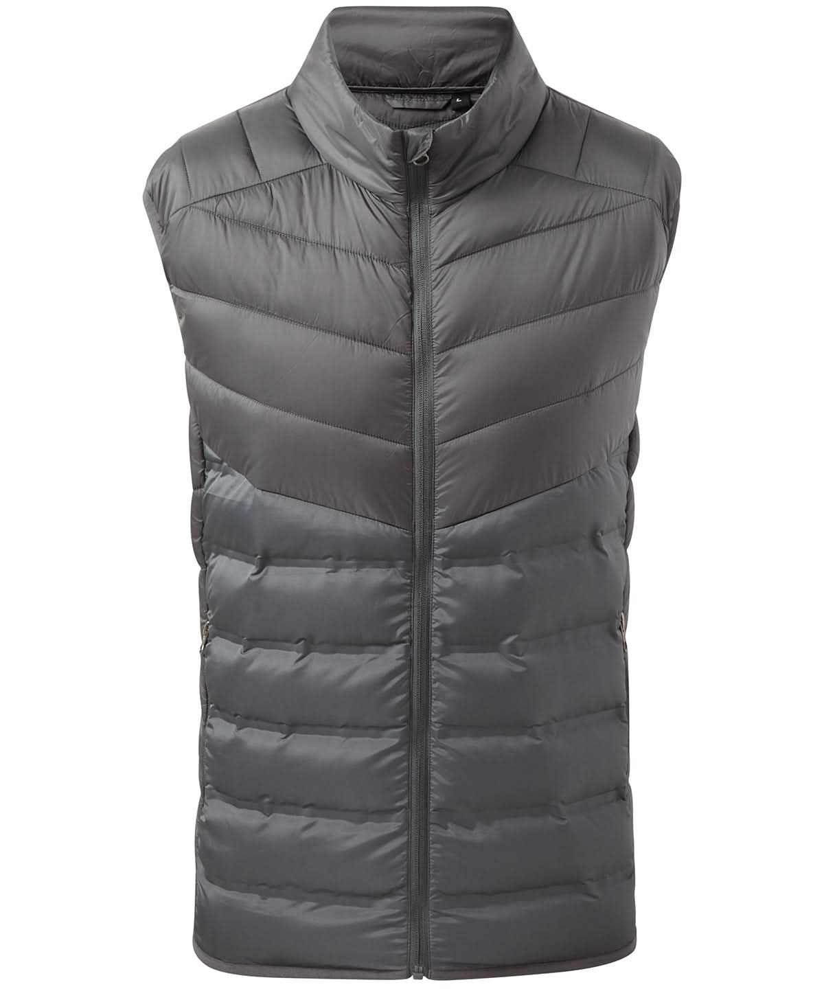 2786 Mantel moulded gilet TS017 - Steel - Customisable Bodywarmers