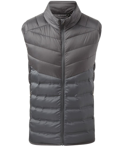 2786 Mantel moulded gilet TS017 - Steel - Customisable Bodywarmers