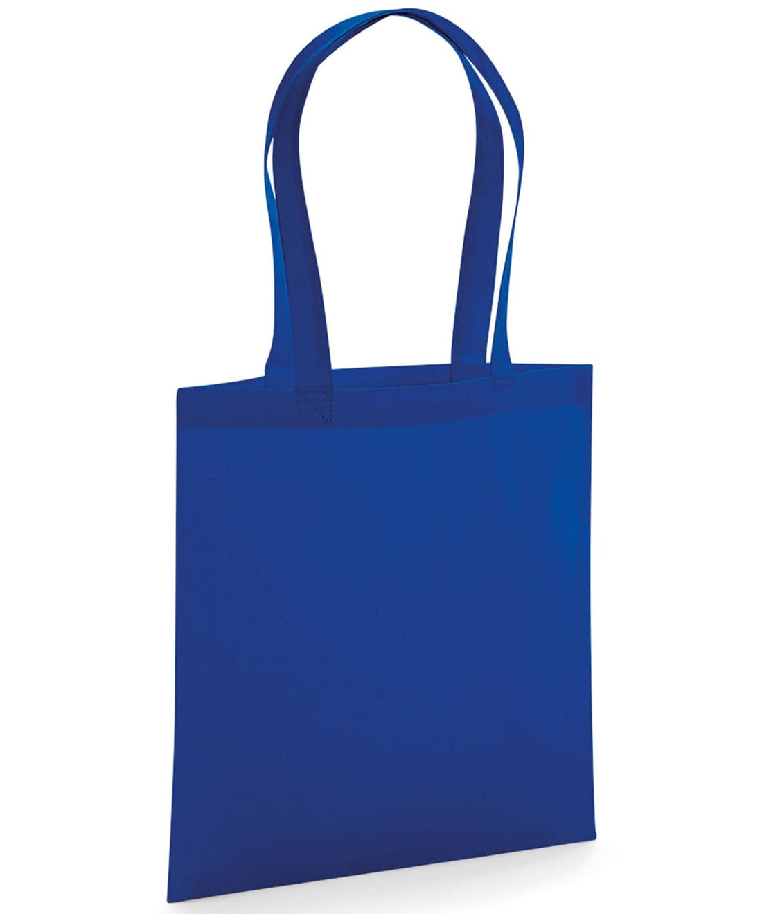 Westford Mill Organic Premium Cotton Tote WM261 - Bright Royal One Size - Customisable Bags
