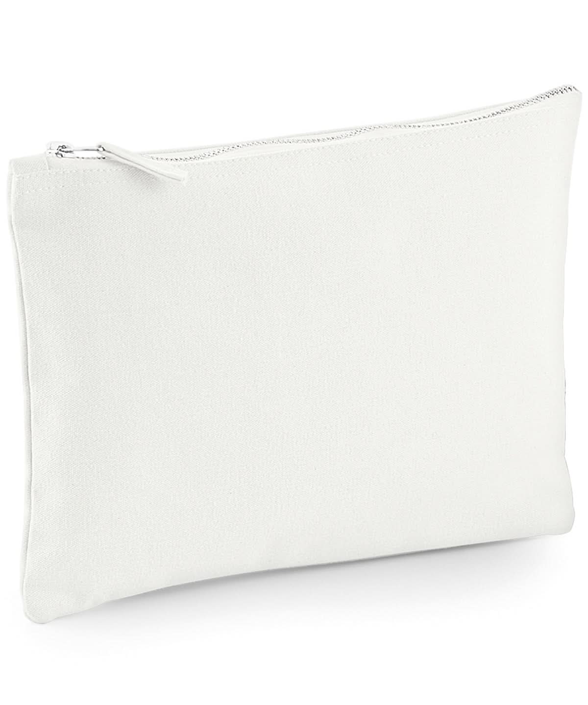Westford Mill Canvas Accessory Pouch WM530 - - Customisable Bags
