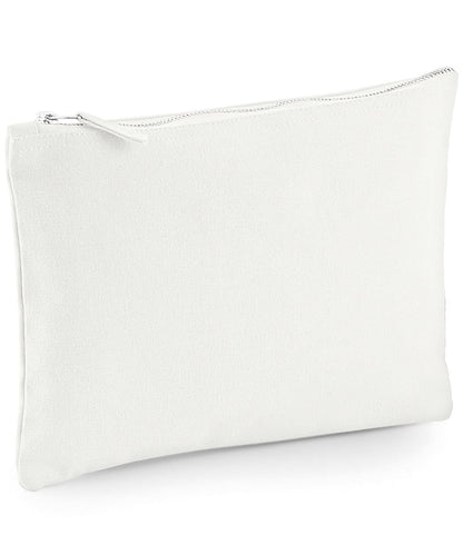 Westford Mill Canvas Accessory Pouch WM530 - - Customisable Bags