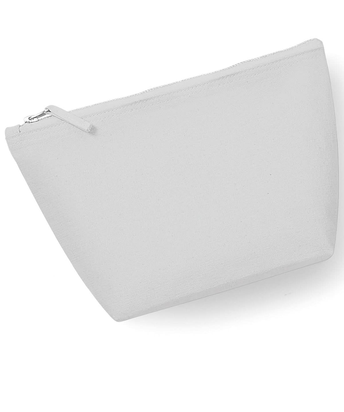 Westford Mill Canvas Accessory Bag WM540 - Light Grey - Customisable Bags