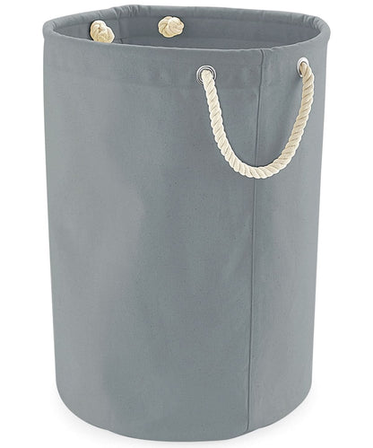Westford Mill Heavy Canvas Storage Trug WM580 - Pure Grey L - Customisable Storage