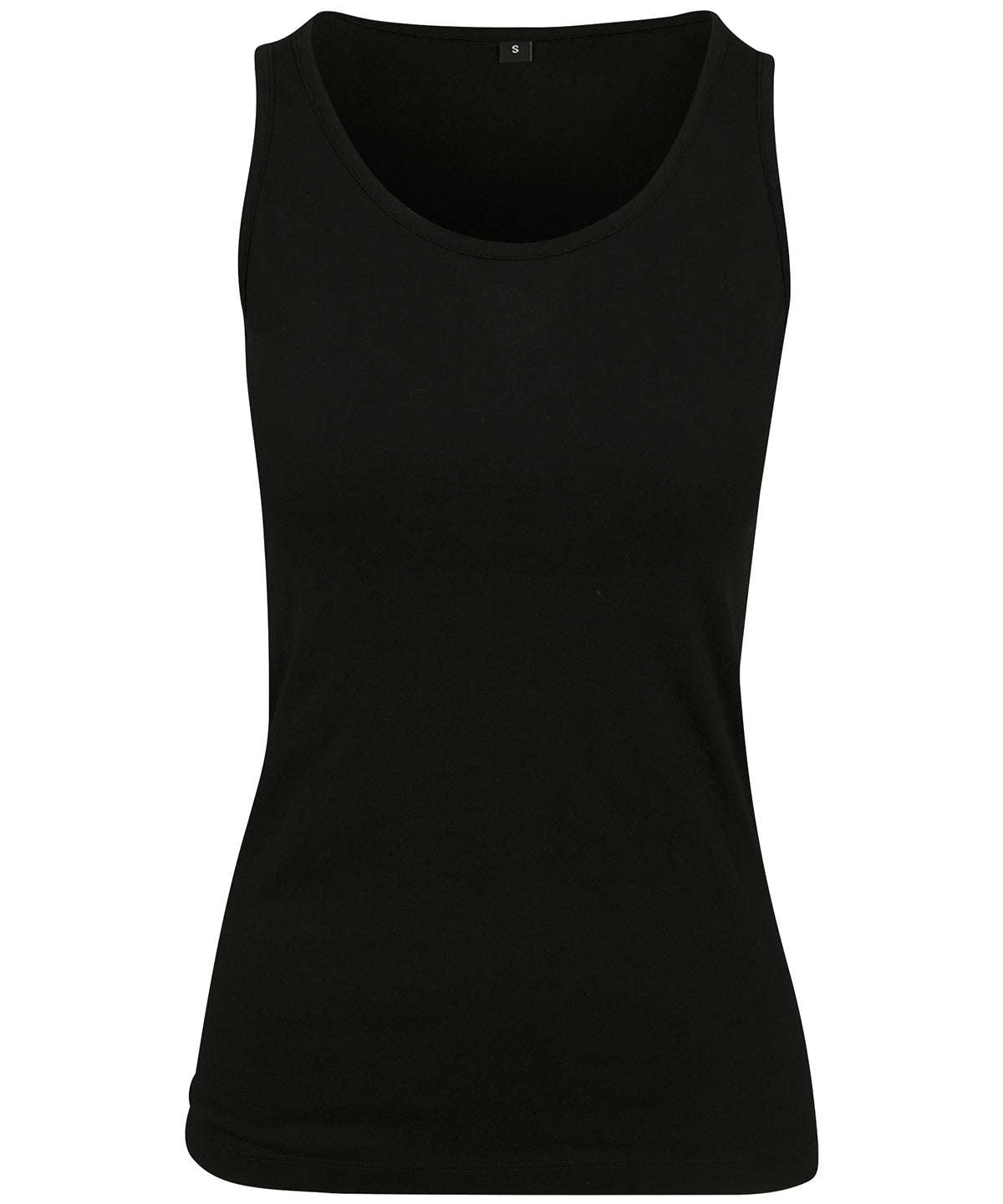 Women's merch top - BY089 - Black - Customisable Vests (t-shirt)