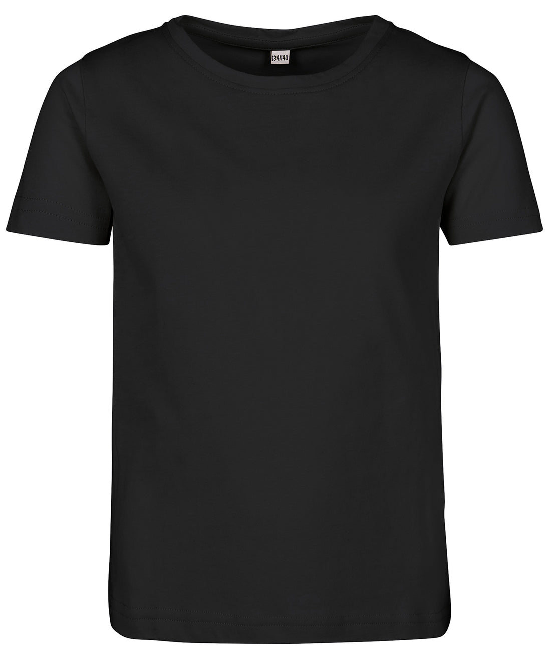 Girls short sleeve tee - BY115 - Black - Customisable T-Shirts