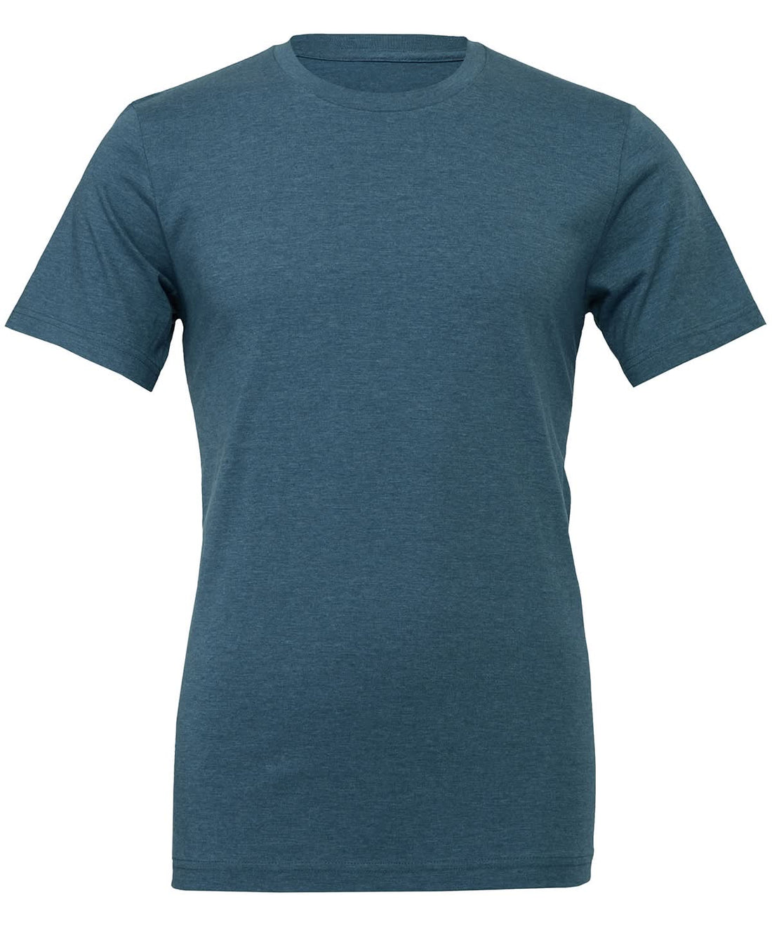Bella Canvas Unisex heather CVC short sleeve t shirt Heather Deep Teal CV01H - Heather Deep Teal - Customisable T-Shirt