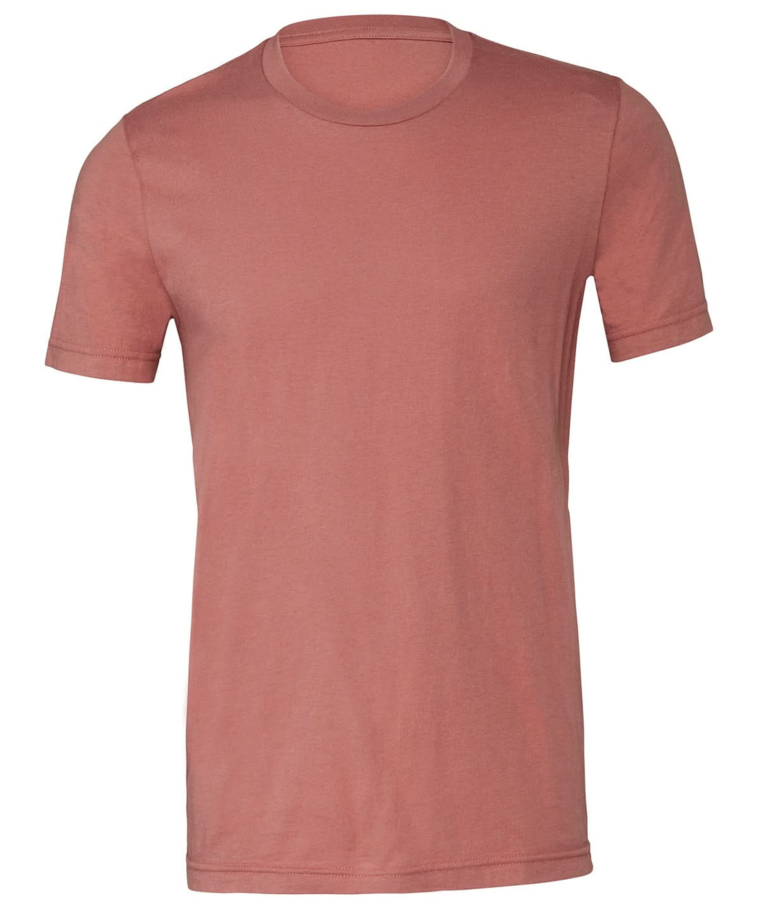 Bella Canvas Unisex Jersey crew neck t shirt Mauve CV001 - Mauve - Customisable T-Shirt