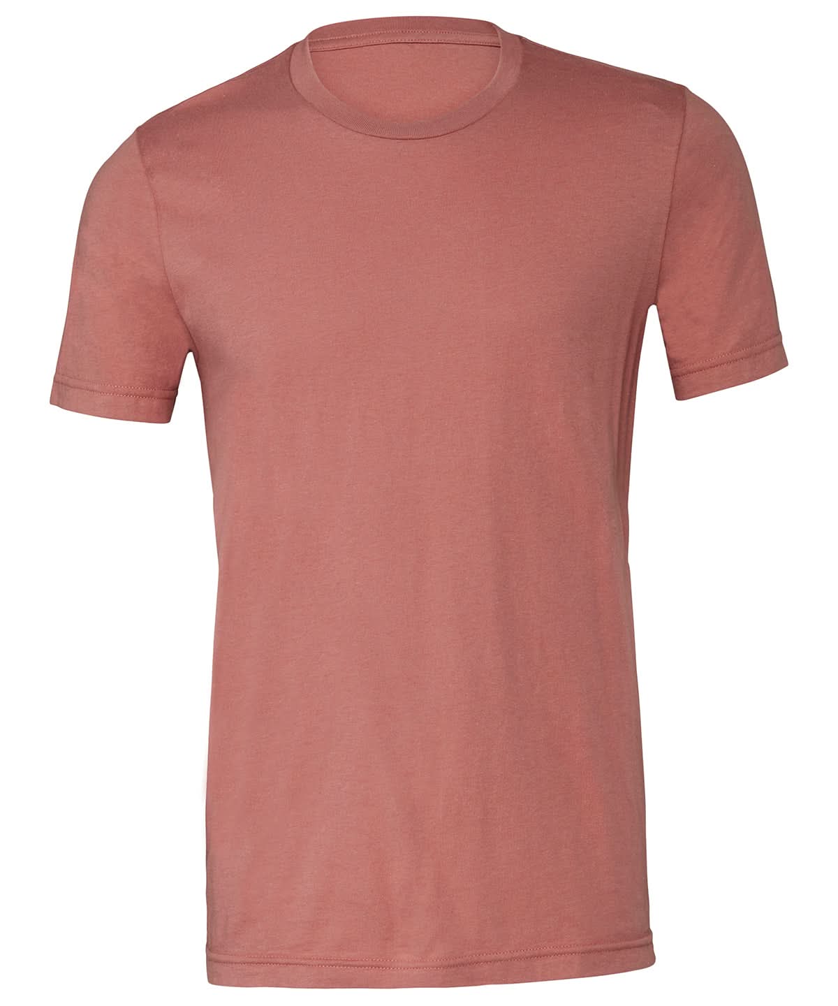 Bella Canvas Unisex Jersey crew neck t shirt Mauve CV001 - Mauve - Customisable T-Shirt