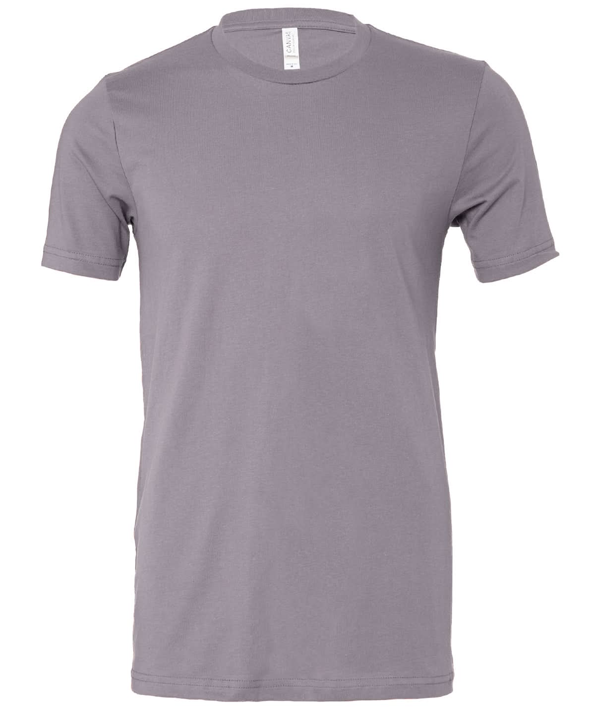 Bella Canvas Unisex Jersey crew neck t shirt Storm CV001 - Storm - Customisable T-Shirt