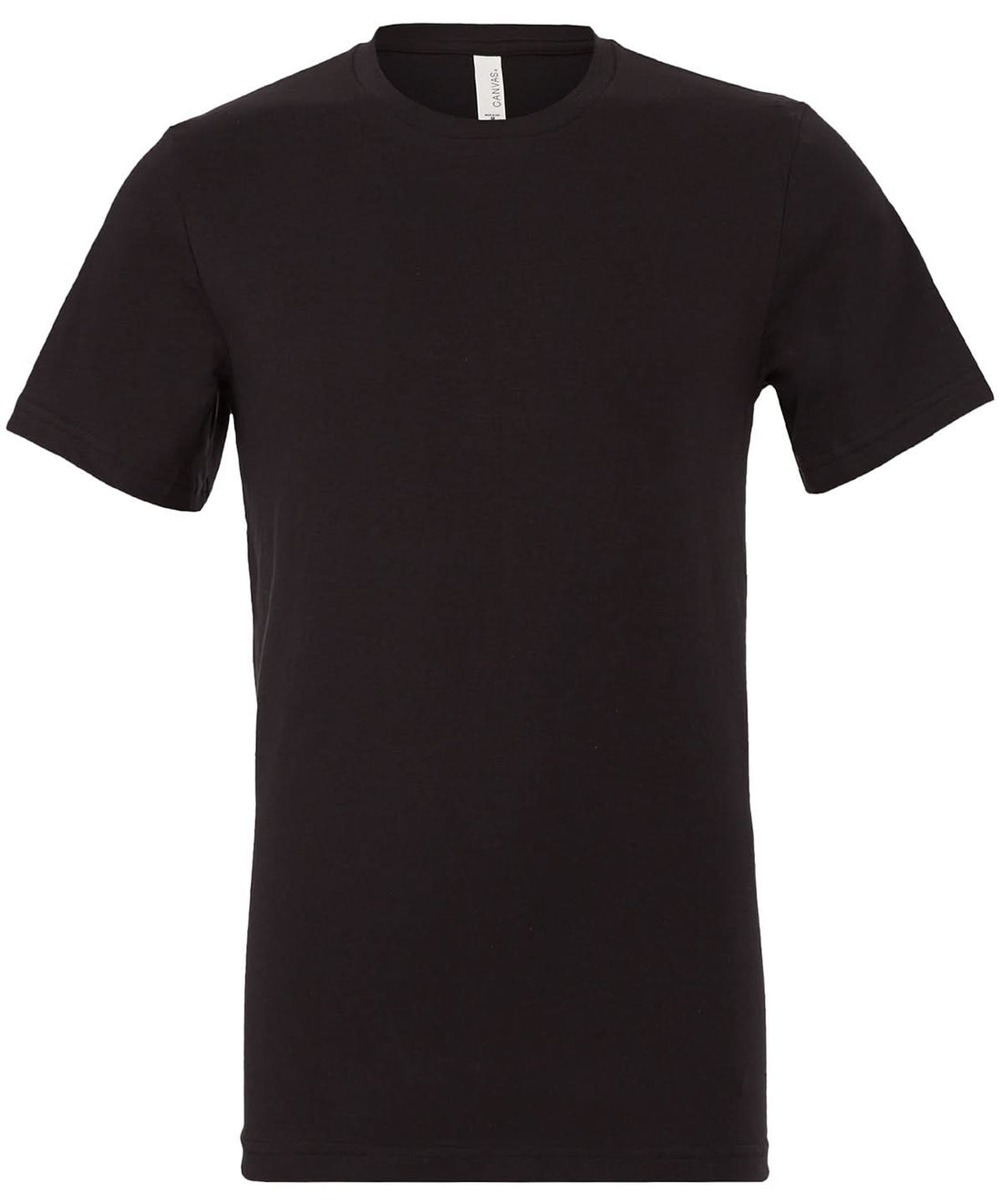 Bella Canvas Unisex Jersey crew neck t shirt Vintage Black CV001 - Vintage Black - Customisable T-Shirt