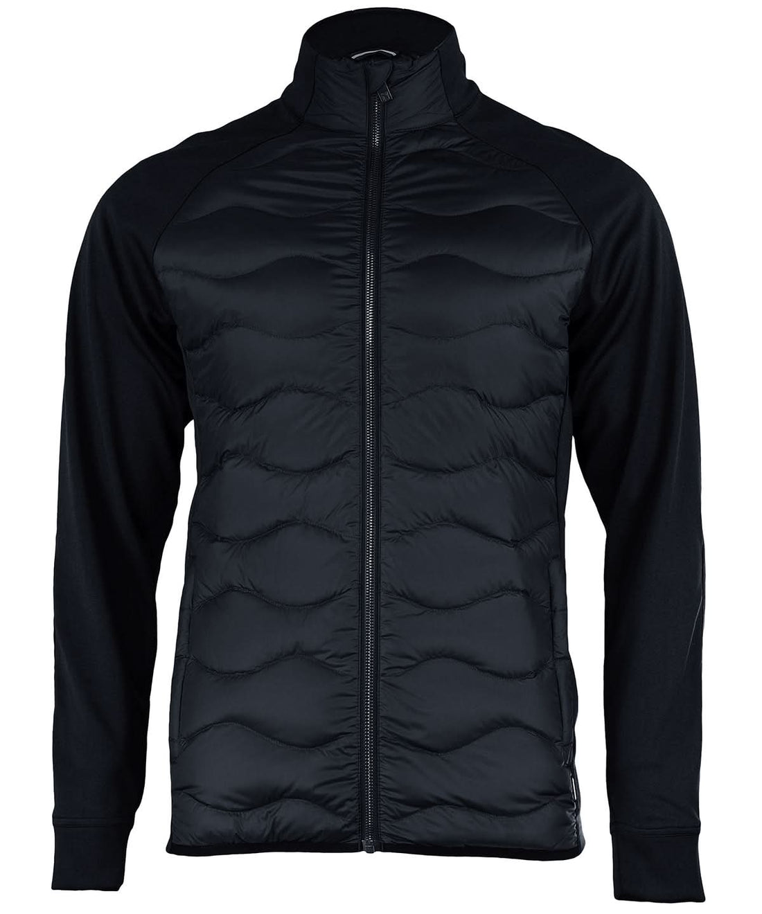 Nimbus Stillwater premium hybrid down jacket N104M - Black - Customisable Jacket