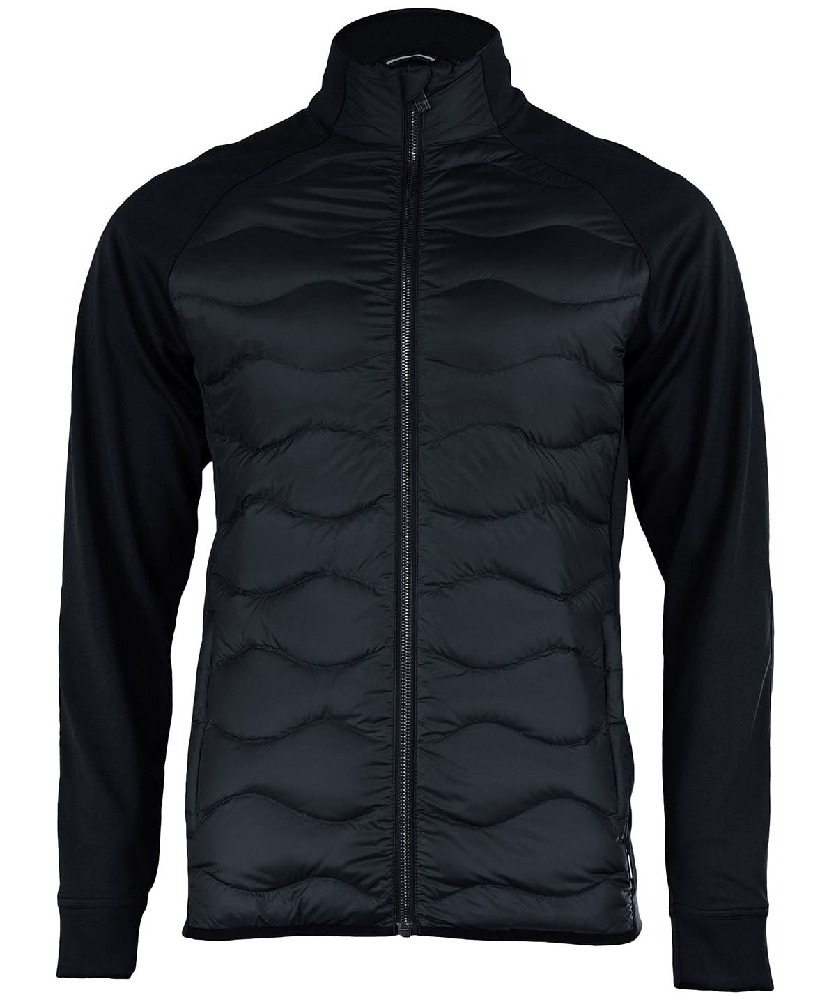 Nimbus Stillwater premium hybrid down jacket N104M - Black - Customisable Jacket