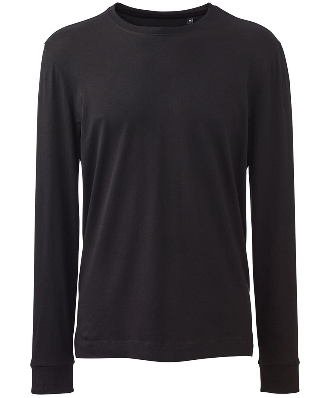 Anthem Mens long sleeve t shirt AM011 - Black - Customisable T-Shirt