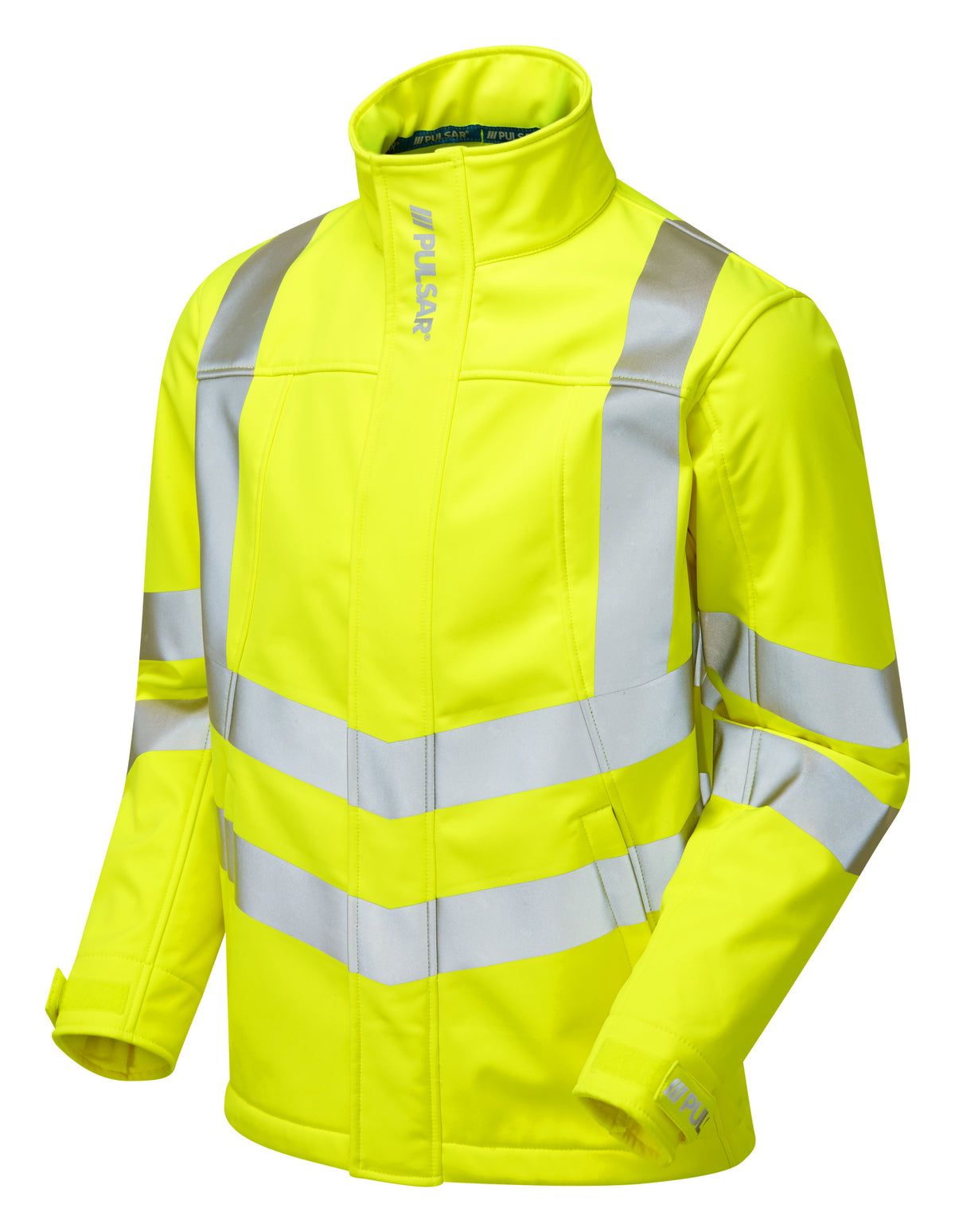 Softshell Jacket Yellow Recycled Content - P534 - - Customisable Waterproof